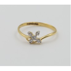 18K Diamond Ring for Girl's & Women's